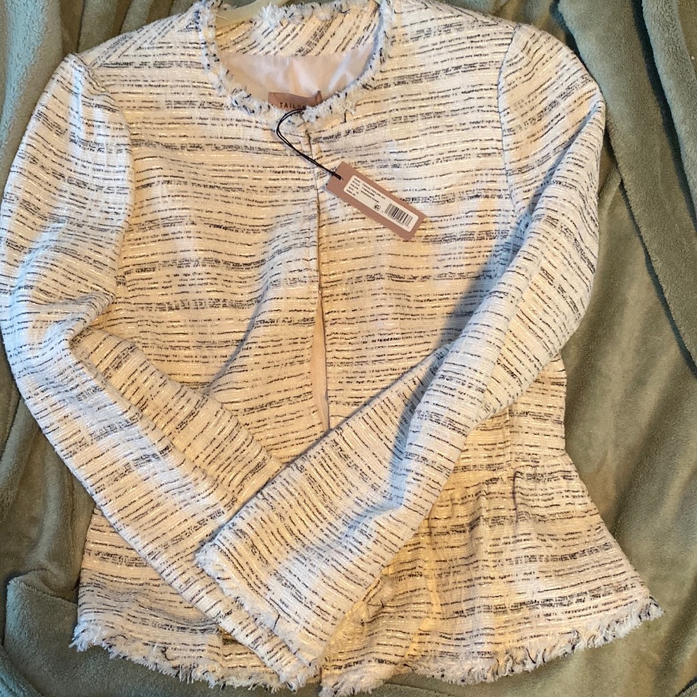 SALE 🔥🔥🔥NWT Rebecca Taylor Tweed Peplum Jacket
